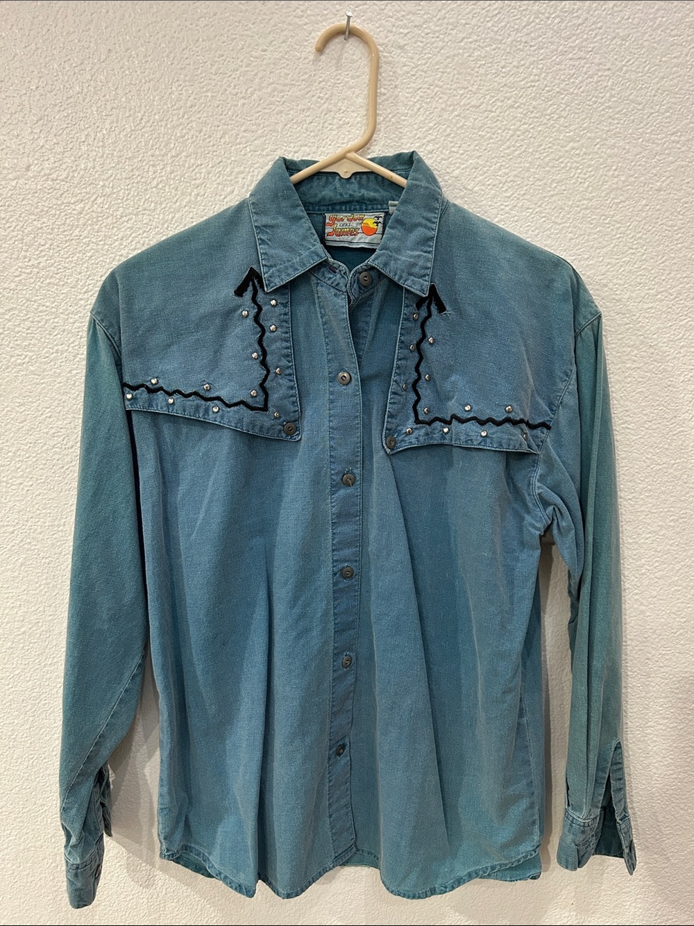 Western Embellished Button-Up Shirt by Gordon & James